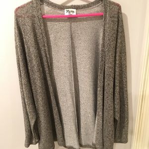 MUMU sparkle cardigan